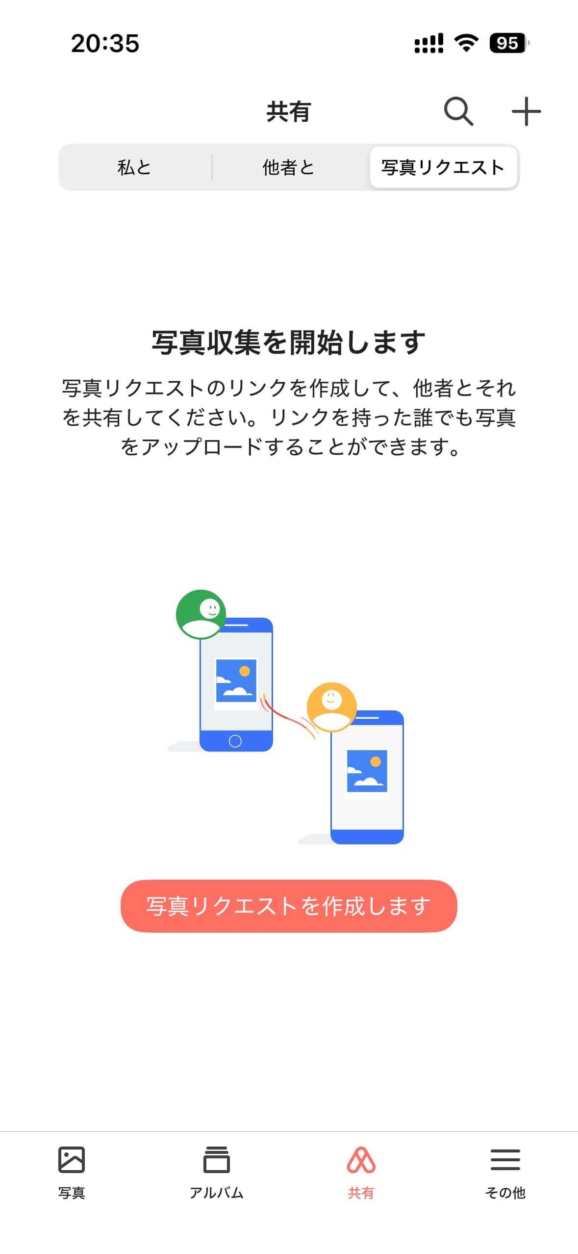 Synology Photos URL共有