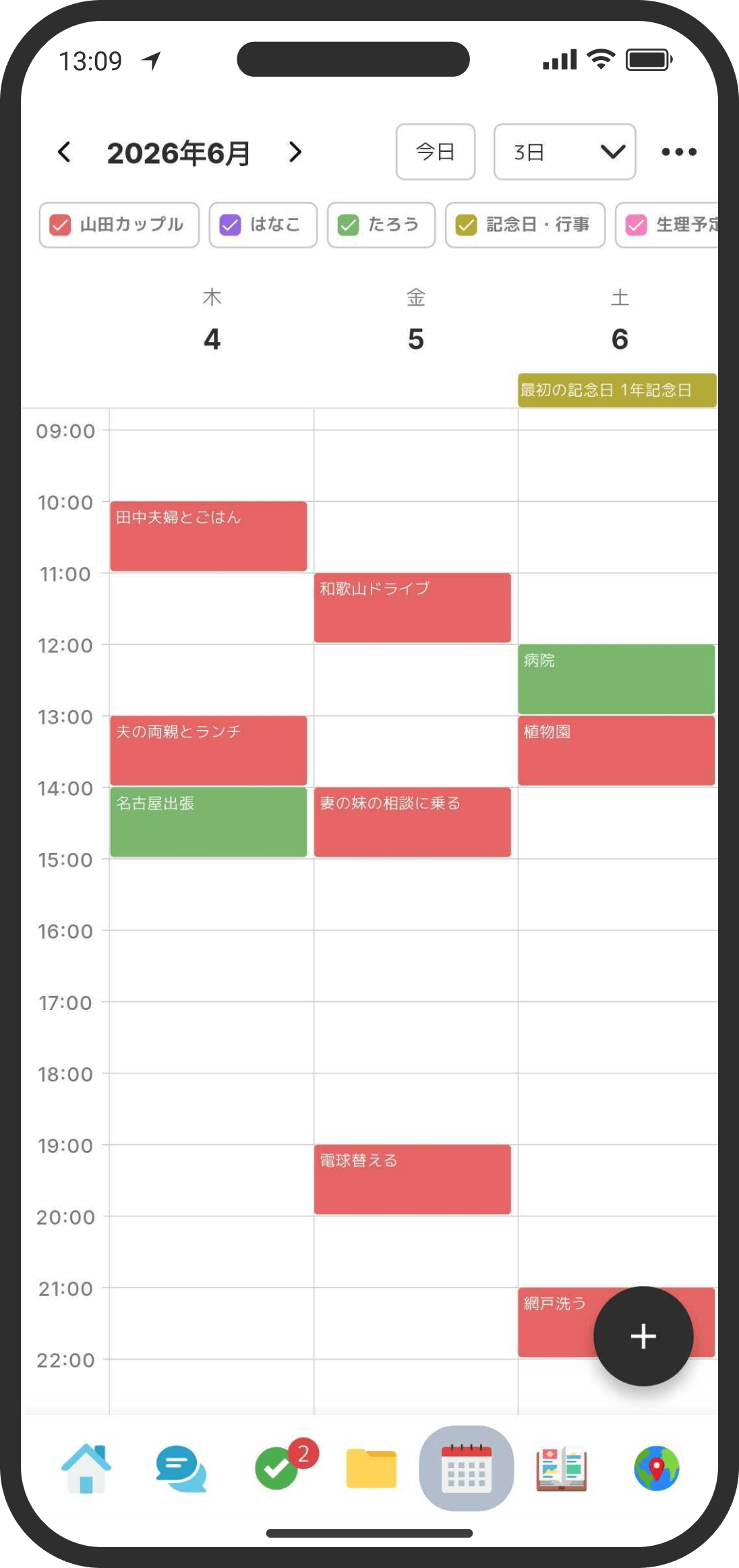 3日ビュー