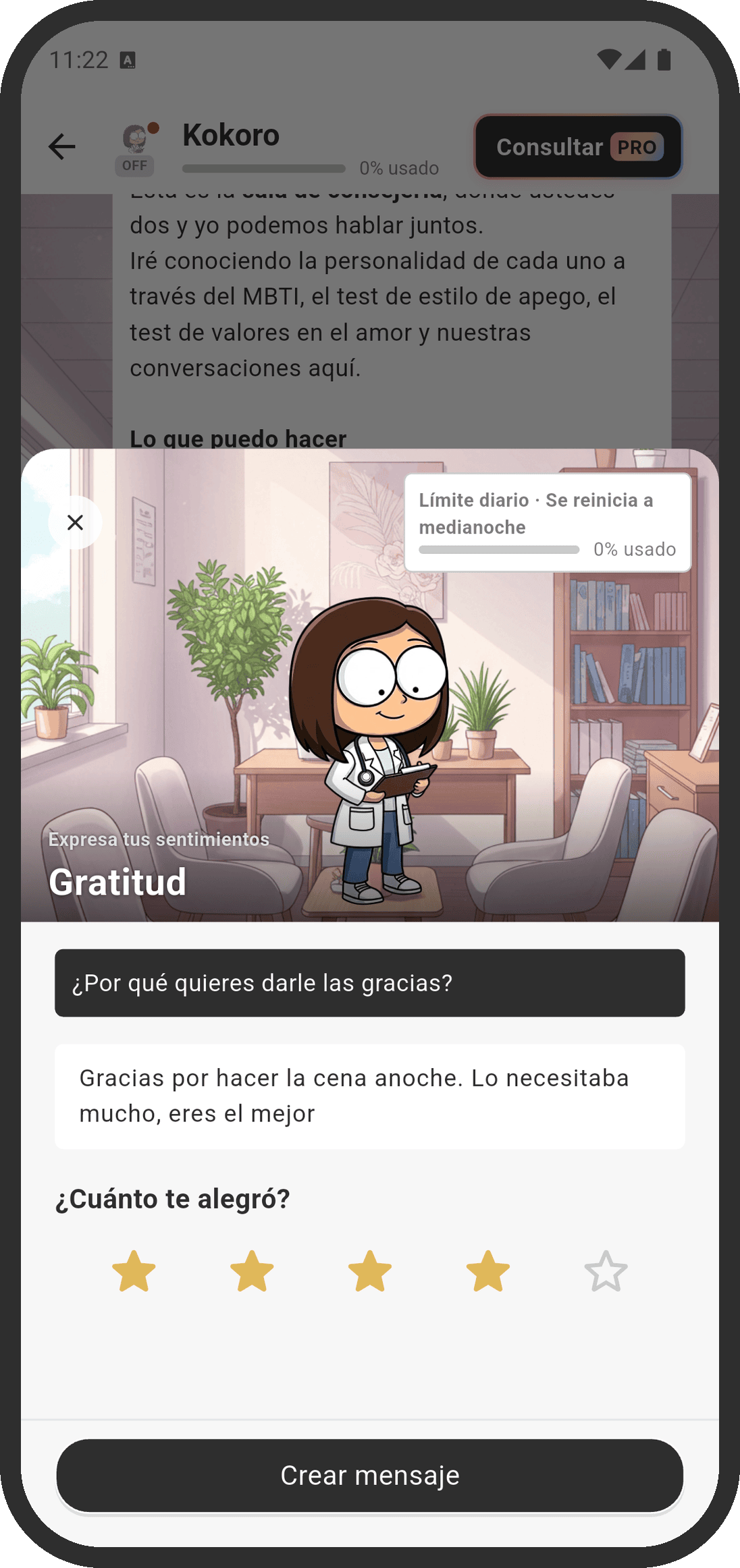 Ordenar y expresar sentimientos
